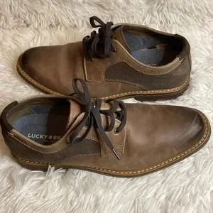 Lucky Brand | Shoes | Lucky Brand Brown Leather Oxford Shoes  display picture 3